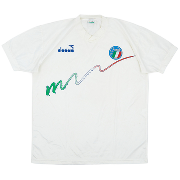 1990 Italy Diadora Training Shirt - 7/10 - (XL)