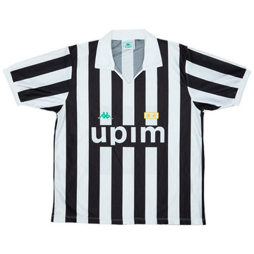 1991-92 Juventus Basic Home Shirt - 7/10 - (L)