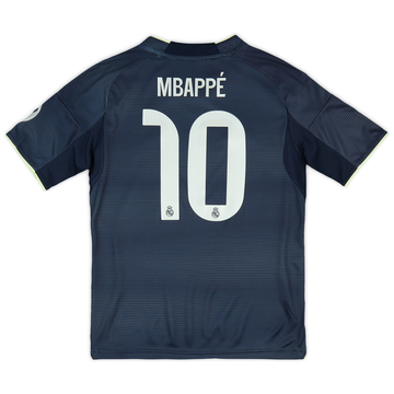 2025-26 Real Madrid Away Shirt Mbappe #10 (KIDS)