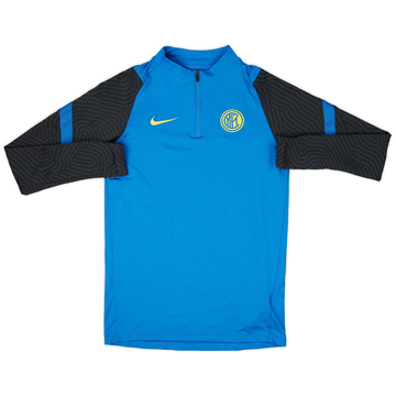 2020-21 Inter Milan Nike 1/4 Zip Drill Top - 7/10 - (S)