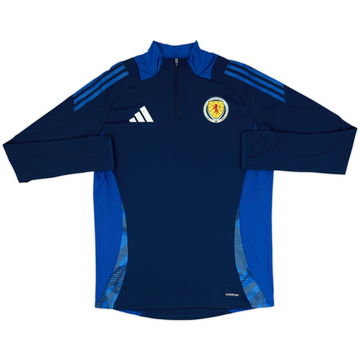 2024-25 Scotland adidas 1/4 Zip Training Top - 9/10
