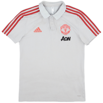 2018-19 Manchester United adidas Polo Shirt - 9/10 - (S)