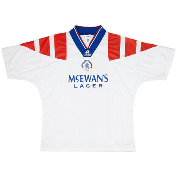 1992-93 Rangers Away Shirt - 8/10 - (L/XL)