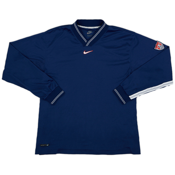 1998 USA Nike Training L/S Shirt - 9/10 - (L)