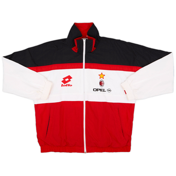1994-95 AC Milan Lotto Track Jacket - 9/10 - (XL)