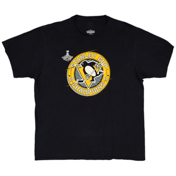 2017 Pittsburgh Penguins Stanley Cup Champions Fanatics Tee - 9/10 - (XL)