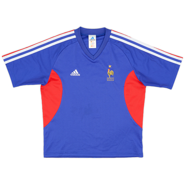 2002-04 France Home Shirt - 9/10 - (L.Boys)