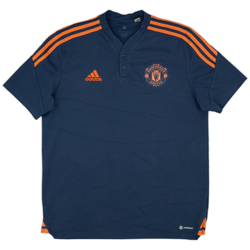 2022-23 Manchester United adidas Polo Shirt - 8/10 - (L)