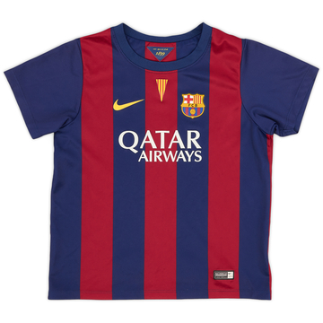 2014-15 Barcelona Home Shirt - 9/10 - (S.Boys)