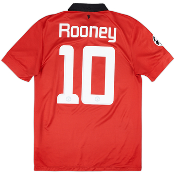 2013-14 Manchester United Home Shirt Rooney #10 - 6/10 - (S)