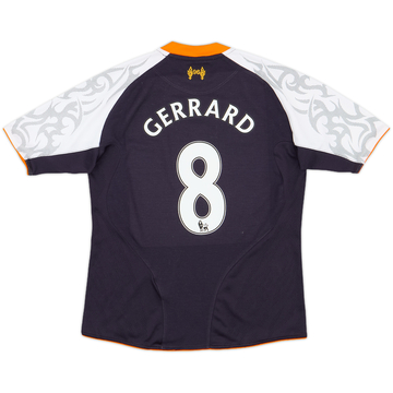2012-13 Liverpool Third Shirt Gerrard #8 - 8/10 - (S.Boys)