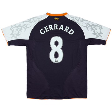 2012-13 Liverpool Third Shirt Gerrard #8 - 8/10 - (S)
