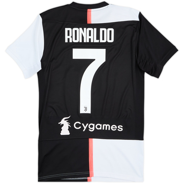 2019-20 Juventus Home Shirt Ronaldo #7 - 5/10 - (XS)