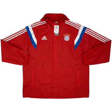 2014-15 Bayern Munich adidas Hooded Rain Jacket (XXL)