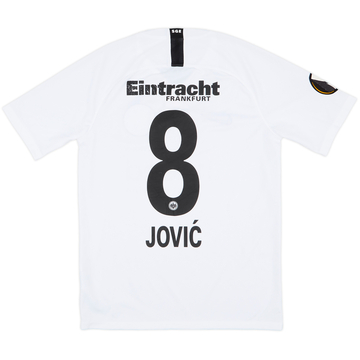 2018-19 Eintracht Frankfurt Away Shirt Jovic #8 - 5/10 - (S)