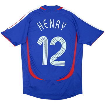 2006-07 France Home Shirt Henry #12 - 5/10 - (M)