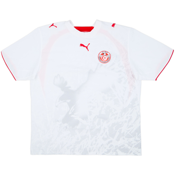 2006-07 Tunisia Home Shirt - 8/10 - (XL)