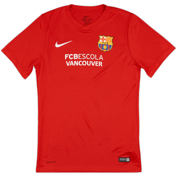 2015-16 Barcelona Nike Vancouver Soccer Camp Training Shirt - 7/10 - (S)