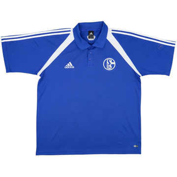 2005-06 Schalke adidas Polo Shirt - 6/10 - (XXL)