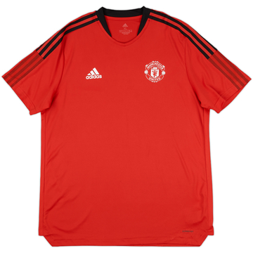 2021-22 Manchester United adidas Training Shirt - 8/10 - (XL)