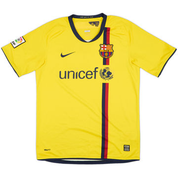 2008-10 Barcelona Away Shirt - 4/10 - (S)