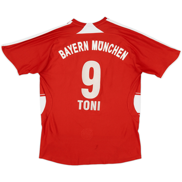 2007-08 Bayern Munich Home Shirt Toni #9 - 5/10 - (XL.Boys)