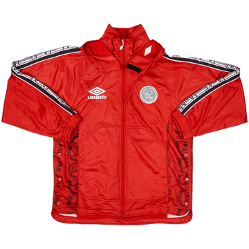 1997-98 Ajax Umbro Hooded Track Jacket - 8/10 - (S)