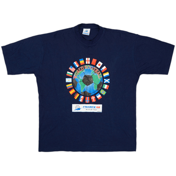 1998 France World Cup Cotton Tee - 9/10 - (XL)