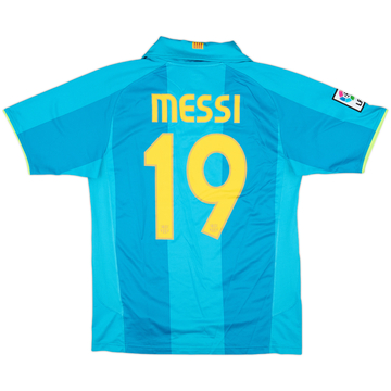 2007-09 Barcelona Away Shirt Messi #19 - 7/10 - (S)