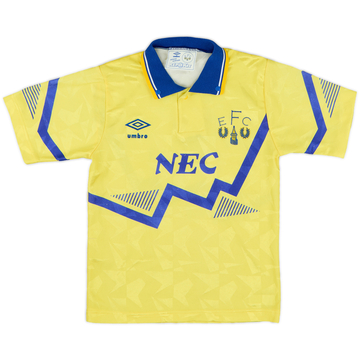 1990-92 Everton Away Shirt - 8/10 - (S.Boys)
