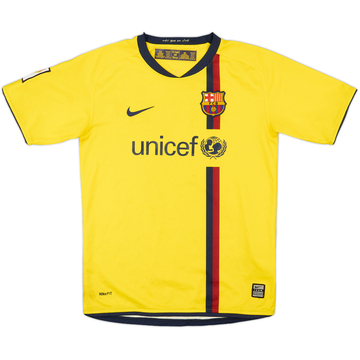 2008-10 Barcelona Away Shirt - 7/10 - (L.Boys)