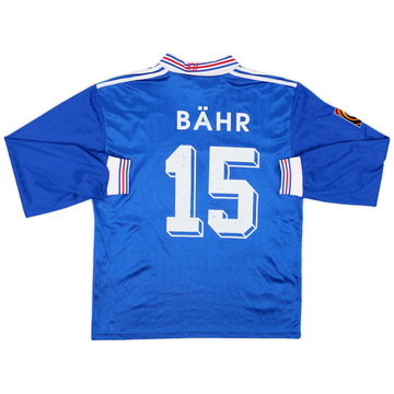 1997-98 Karlsruher Match Issue Away L/S Shirt Bahr #15