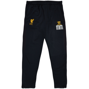 2013-14 Liverpool Warrior Staff Issue Track Pants/Bottoms MM - 6/10 - (L)