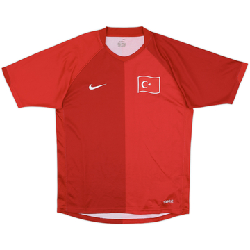 2006-08 Turkey Home Shirt - 9/10 - (S)