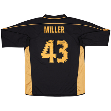 2003-04 Celtic Away L/S Shirt Miller #43 - 8/10 - (XL)