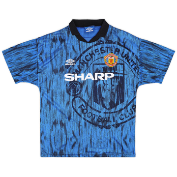 1992-93 Manchester United Away Shirt #9 - 5/10 - (L)