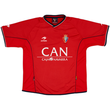 2002-03 Osasuna Home Shirt - 7/10 - (XL)
