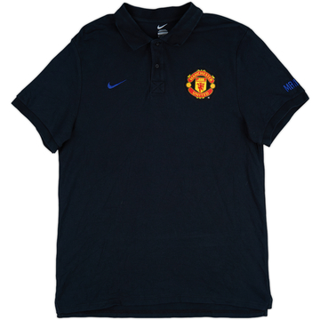 2011-12 Manchester United Nike Polo Shirt - 7/10 - (XL)