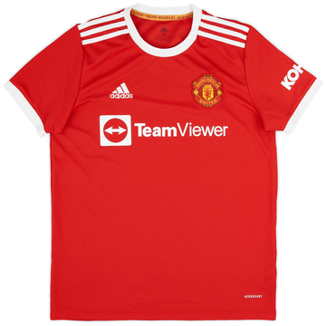 2021-122 Manchester United Home Shirt - 7/10 - (Women's M)