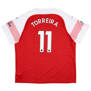 2018-19 Arsenal Home Shirt Torreira #11 - 9/10 - (3XL)