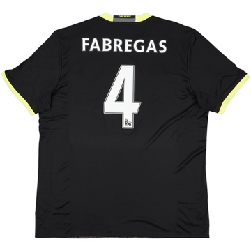2016-17 Chelsea Away Shirt Fabregas #4 (XL)