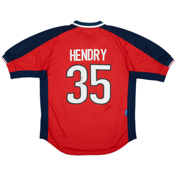 1998-99 Rangers Away Shirt Hendry #35 - 7/10 - (M)