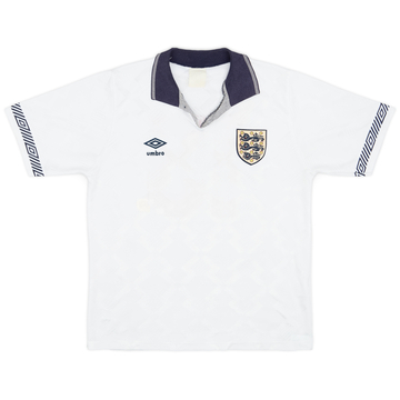 1990-92 England Home Shirt #15 - 6/10 - (S)