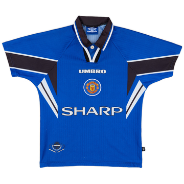 1996-98 Manchester United Third Shirt - 6/10 - (L.Boys)