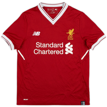 2017-18 Liverpool 125 Years Home Shirt - 6/10 - (M.Boys)