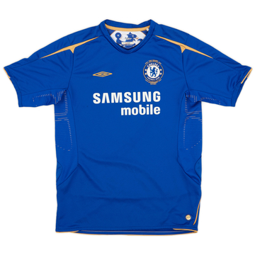 2005-06 Chelsea Centenary Home Shirt - 8/10 - (XL.Boys)