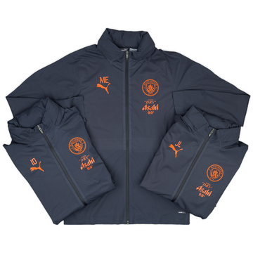 2023-24 Manchester City Staff Issue Rain Jacket # - 9/10