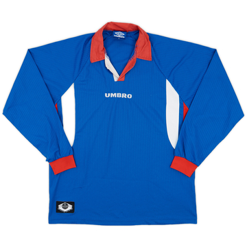 1990s Umbro Template L/S Shirt - 8/10 - (XL)