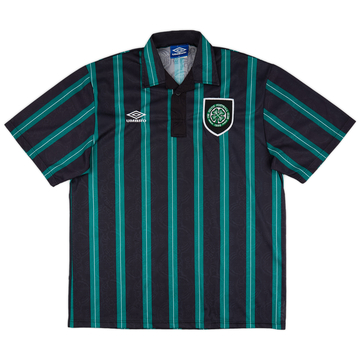 1992-93 Celtic Away Shirt - 9/10 - (XL)