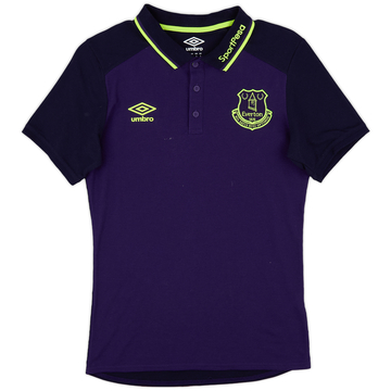 2017-18 Everton Umbro Polo Shirt - 9/10 - (S)